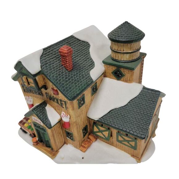 Vintage Harvest Crossing Village‎ Porcelain Farmers Market - Picture 5 of 6